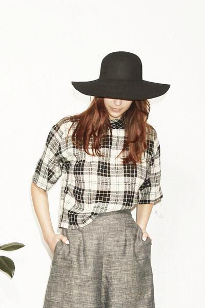CROP TOP PLAID