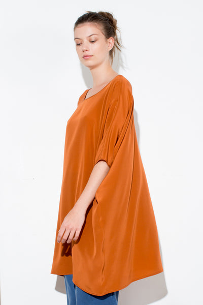 TUNIC DRESS RUST