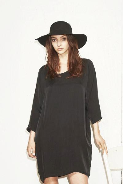 気になる対象商品 Dress Dolman Fredriksson H - Women's Fashion, | Cupro Black Clothing